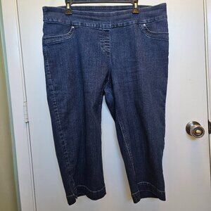 Size 18W Westbound Woman Denim Capris